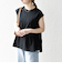 SHIPS any:〈接触冷感/汗染み防止加工/洗濯機可能〉Aライン フレンチスリーブ TEE