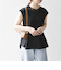 SHIPS any:〈接触冷感/汗染み防止加工/洗濯機可能〉Aライン フレンチスリーブ TEE