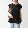 SHIPS any:〈接触冷感/汗染み防止加工/洗濯機可能〉Aライン フレンチスリーブ TEE