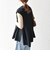 SHIPS any:〈接触冷感/汗染み防止加工/洗濯機可能〉Aライン フレンチスリーブ TEE