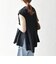 SHIPS any:〈接触冷感/汗染み防止加工/洗濯機可能〉Aライン フレンチスリーブ TEE