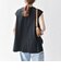 SHIPS any:〈接触冷感/汗染み防止加工/洗濯機可能〉Aライン フレンチスリーブ TEE