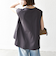 SHIPS any:〈接触冷感/汗染み防止加工/洗濯機可能〉Aライン フレンチスリーブ TEE