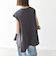 SHIPS any:〈接触冷感/汗染み防止加工/洗濯機可能〉Aライン フレンチスリーブ TEE