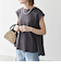 SHIPS any:〈接触冷感/汗染み防止加工/洗濯機可能〉Aライン フレンチスリーブ TEE
