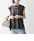 SHIPS any:〈接触冷感/汗染み防止加工/洗濯機可能〉Aライン フレンチスリーブ TEE