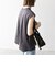 SHIPS any:〈接触冷感/汗染み防止加工/洗濯機可能〉Aライン フレンチスリーブ TEE