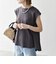 SHIPS any:〈接触冷感/汗染み防止加工/洗濯機可能〉Aライン フレンチスリーブ TEE