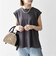 SHIPS any:〈接触冷感/汗染み防止加工/洗濯機可能〉Aライン フレンチスリーブ TEE