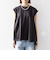 SHIPS any:〈接触冷感/汗染み防止加工/洗濯機可能〉Aライン フレンチスリーブ TEE
