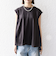 SHIPS any:〈接触冷感/汗染み防止加工/洗濯機可能〉Aライン フレンチスリーブ TEE