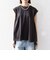 SHIPS any:〈接触冷感/汗染み防止加工/洗濯機可能〉Aライン フレンチスリーブ TEE