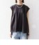 SHIPS any:〈接触冷感/汗染み防止加工/洗濯機可能〉Aライン フレンチスリーブ TEE