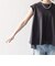 SHIPS any:〈接触冷感/汗染み防止加工/洗濯機可能〉Aライン フレンチスリーブ TEE