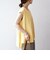 SHIPS any:〈接触冷感/汗染み防止加工/洗濯機可能〉Aライン フレンチスリーブ TEE