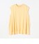 SHIPS any:〈接触冷感/汗染み防止加工/洗濯機可能〉Aライン フレンチスリーブ TEE