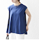 SHIPS any:〈接触冷感/汗染み防止加工/洗濯機可能〉Aライン フレンチスリーブ TEE