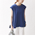 SHIPS any:〈接触冷感/汗染み防止加工/洗濯機可能〉Aライン フレンチスリーブ TEE