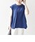 SHIPS any:〈接触冷感/汗染み防止加工/洗濯機可能〉Aライン フレンチスリーブ TEE