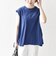 SHIPS any:〈接触冷感/汗染み防止加工/洗濯機可能〉Aライン フレンチスリーブ TEE