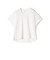 【SHIPS別注】assiette:〈手洗い可能〉プレミアム 天竺 Uネック TEE