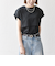 SHIPS any:〈接触冷感/汗染み防止加工/洗濯機可能〉レイヤード フレンチスリーブ TEE