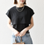 SHIPS any:〈接触冷感/汗染み防止加工/洗濯機可能〉レイヤード フレンチスリーブ TEE