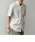 SHIPS any:〈接触冷感/遮熱等〉ハイブリッドリネン オープンカラー シャツ(セットアップ対応)◇