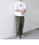 【SHIPS any別注】prince:〈吸水速乾/UVカット/遮熱〉ボックス ロゴ 刺繍 スピンドル Tシャツ◇
