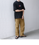 【SHIPS any別注】prince:〈吸水速乾/UVカット/遮熱〉ボックス ロゴ 刺繍 スピンドル Tシャツ◇