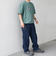 【SHIPS any別注】prince:〈吸水速乾/UVカット/遮熱〉ボックス ロゴ 刺繍 スピンドル Tシャツ◇