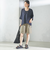 〈手洗い可能〉ダブル クロス ハーフ パンツ