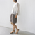 〈手洗い可能〉ダブル クロス ハーフ パンツ