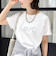 【WEB限定】ファンシー コード 刺繍 ロゴ TEE