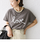 【WEB限定】ファンシー コード 刺繍 ロゴ TEE