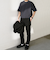 SHIPS any: SOLOTEX(R) バックピケ スロープネック ジャケット Tシャツ◇