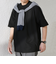 SHIPS any: SOLOTEX(R) バックピケ スロープネック ジャケット Tシャツ◇