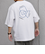 SHIPS any:〈撥水加工〉Teflon EcoElite(TM) 刺繍 バックプリント ロゴ Tシャツ◇