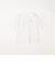SHIPS any:〈撥水加工〉Teflon EcoElite(TM) 刺繍 バックプリント ロゴ Tシャツ◇