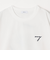 SHIPS any:〈撥水加工〉Teflon EcoElite(TM) 刺繍 バックプリント ロゴ Tシャツ◇