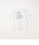 SHIPS any:〈撥水加工〉Teflon EcoElite(TM) 刺繍 バックプリント ロゴ Tシャツ◇