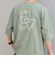 SHIPS any:〈撥水加工〉Teflon EcoElite(TM) 刺繍 バックプリント ロゴ Tシャツ◇