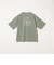 SHIPS any:〈撥水加工〉Teflon EcoElite(TM) 刺繍 バックプリント ロゴ Tシャツ◇
