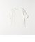 SHIPS any:〈UVカット/接触冷感/吸水速乾/洗濯機可能〉USAコットン ギャザー TEE