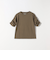 SHIPS any:〈UVカット/接触冷感/吸水速乾/洗濯機可能〉USAコットン ギャザー TEE