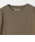 SHIPS any:〈UVカット/接触冷感/吸水速乾/洗濯機可能〉USAコットン ギャザー TEE