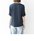 SHIPS any:〈UVカット/接触冷感/吸水速乾/洗濯機可能〉USAコットン ギャザー TEE
