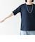 SHIPS any:〈UVカット/接触冷感/吸水速乾/洗濯機可能〉USAコットン ギャザー TEE