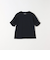 SHIPS any:〈UVカット/接触冷感/吸水速乾/洗濯機可能〉USAコットン ギャザー TEE