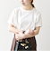 SHIPS any:〈UVカット/接触冷感/吸水速乾/洗濯機可能〉USAコットン ツイスト TEE